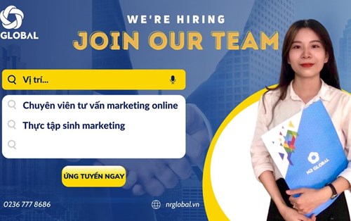 Công ty Digital Marketing NR Global tuyển dụng tháng 11